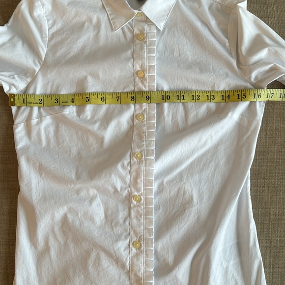 Banana Republic Riley Dress Shirt with Pleated Details - Picture 6 of 7